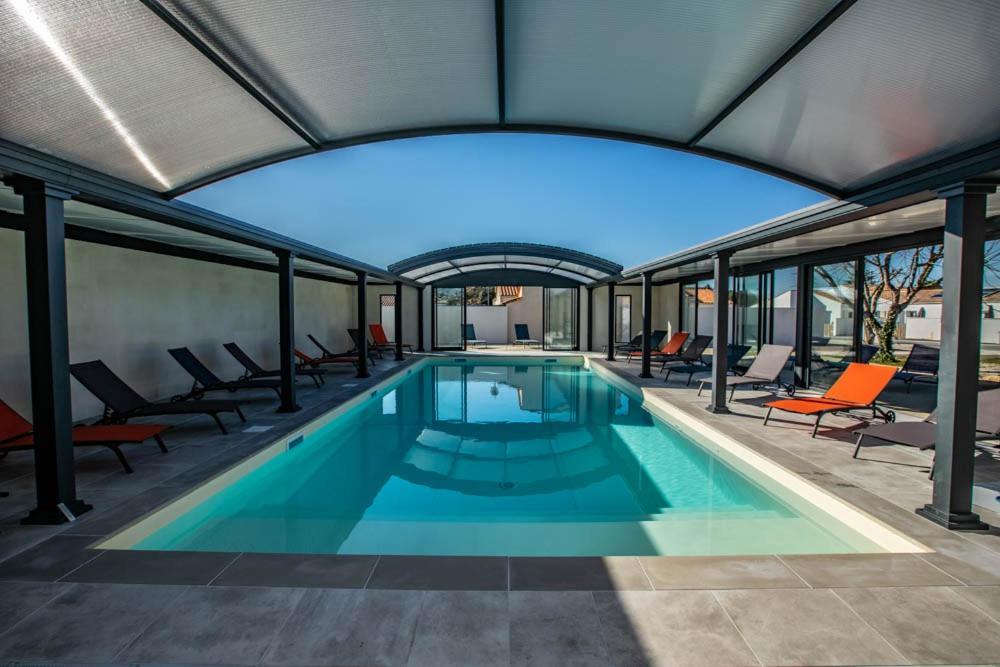 Le Vaisseau Maison Avec Piscine/Parking/Wifi/Plages 5Kms Les Mathes ภายนอก รูปภาพ