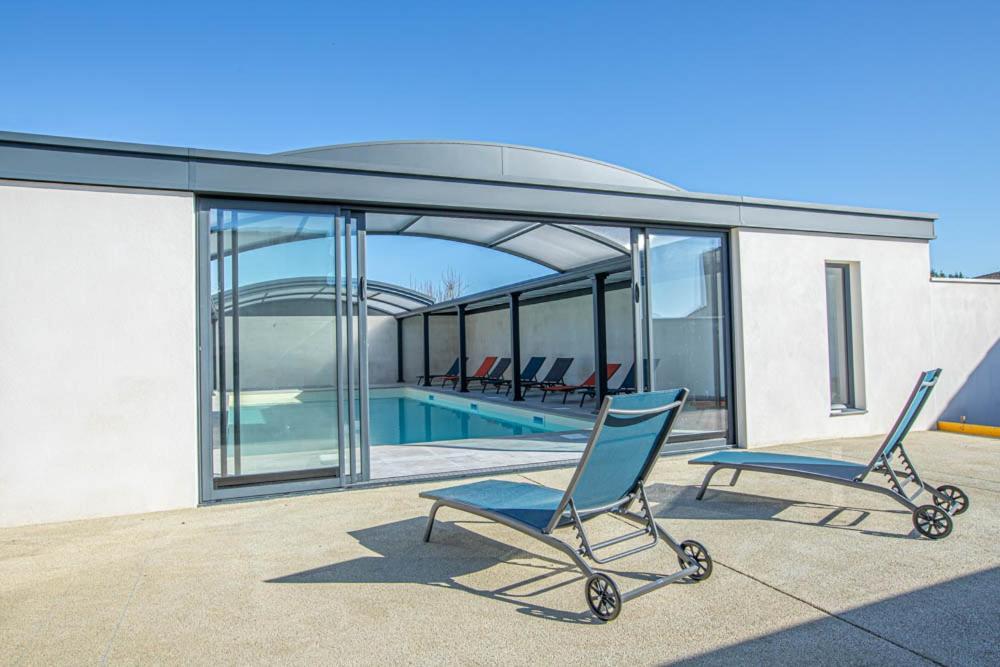 Le Vaisseau Maison Avec Piscine/Parking/Wifi/Plages 5Kms Les Mathes ภายนอก รูปภาพ
