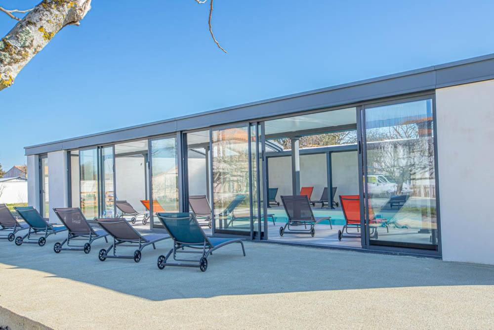 Le Vaisseau Maison Avec Piscine/Parking/Wifi/Plages 5Kms Les Mathes ภายนอก รูปภาพ
